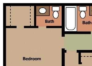 2Bed - 1.5Bath